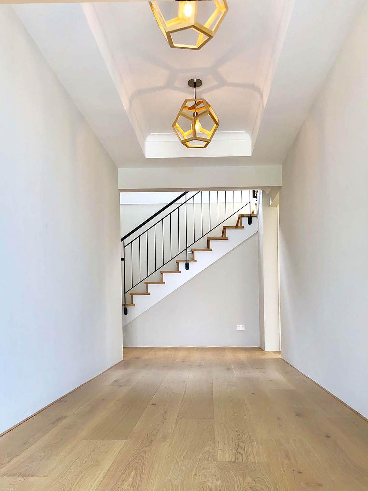 Natural engineered timber flooring