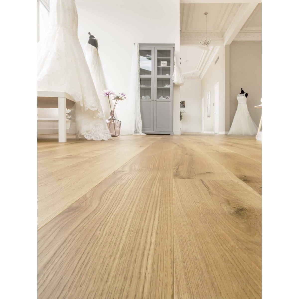 Natural - Wide Plank (220mm) - Engineered Timber Flooring