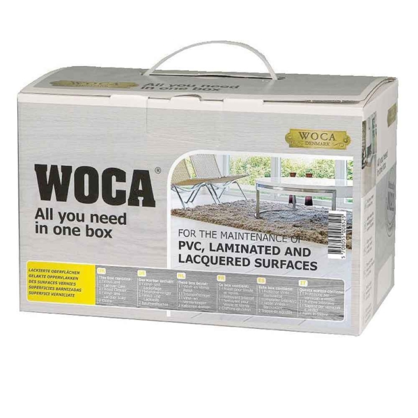 WOCA Care Kit<p style="font-size: 18px;color:#dcb4aa;">Initial Clean | Regular Wash | Surface Protection <p>